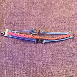 Anchor Infinity Bracelet